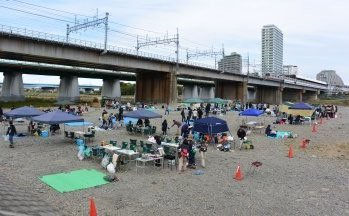 川崎市多摩川緑地バーベキュー場